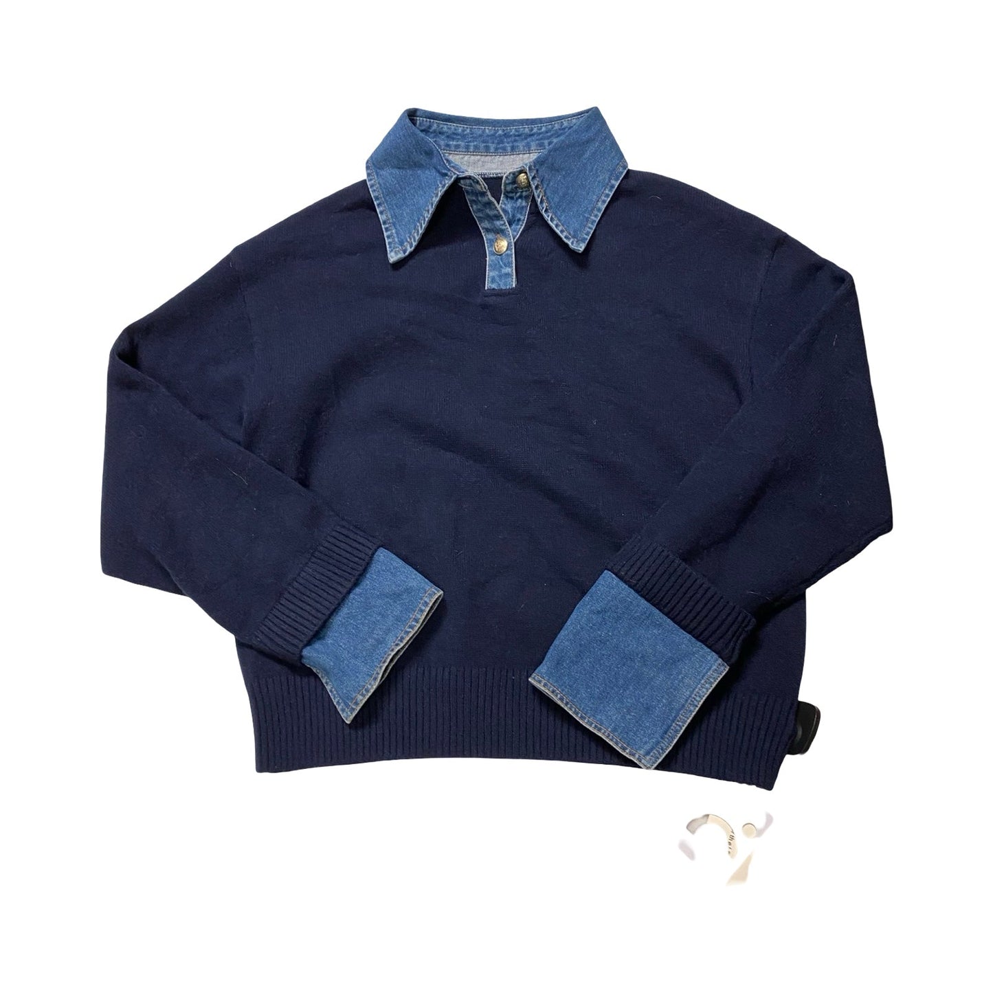 Sweater By Commense In Blue, Size:M