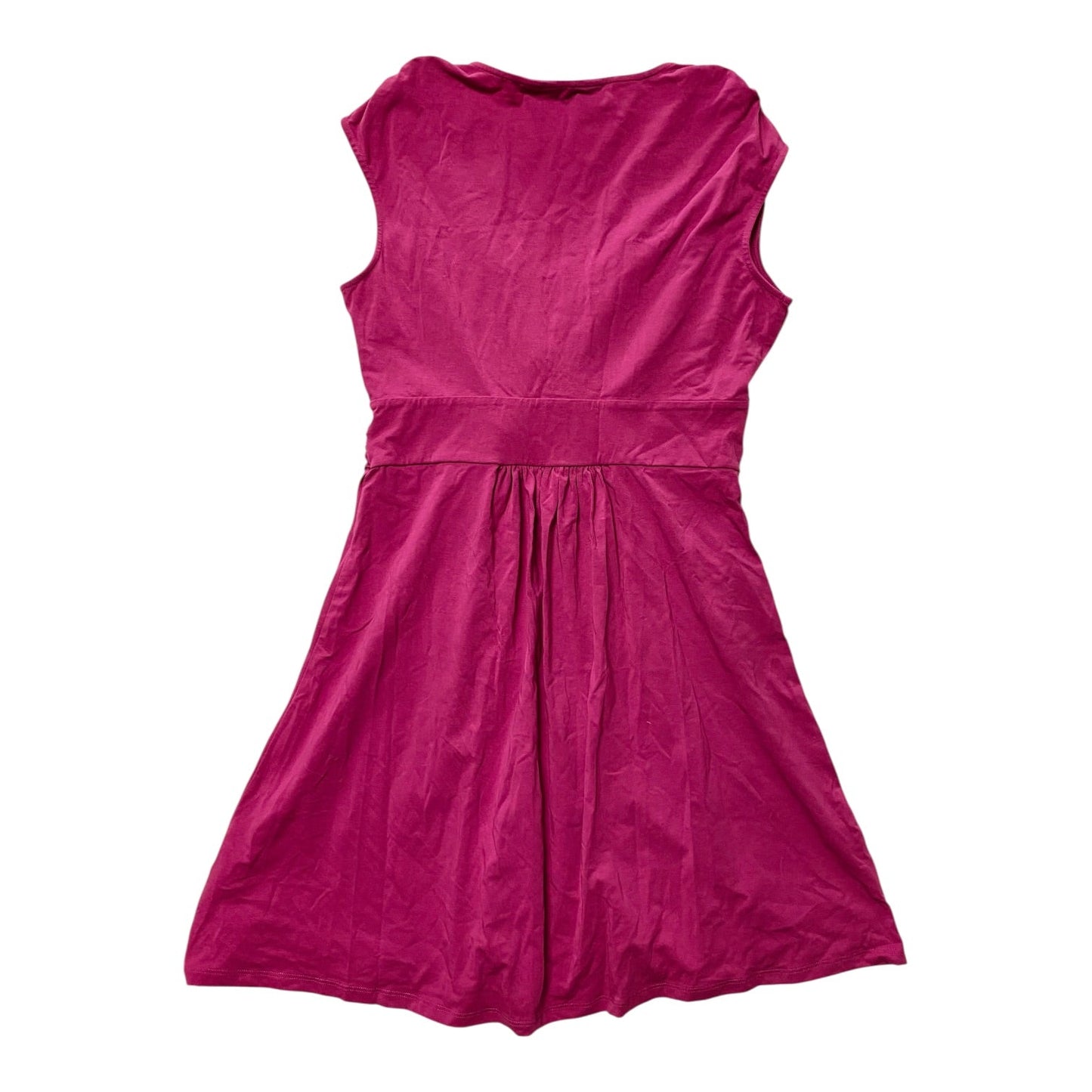 Dress Casual Midi By Lands End In Purple, Size:L