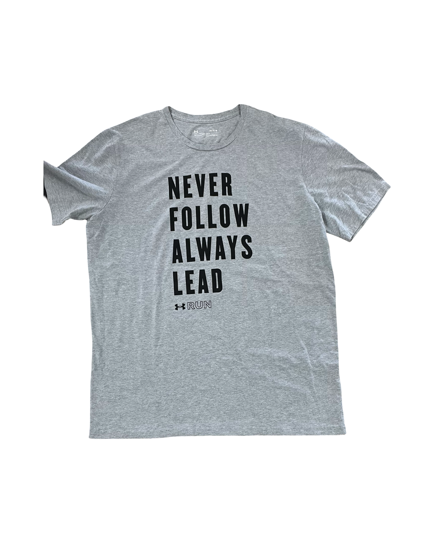 Top Ss By Under Armour In Grey, Size:L