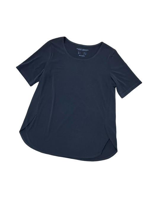 Top Ss Basic By Susan Graver In Black, Size:S