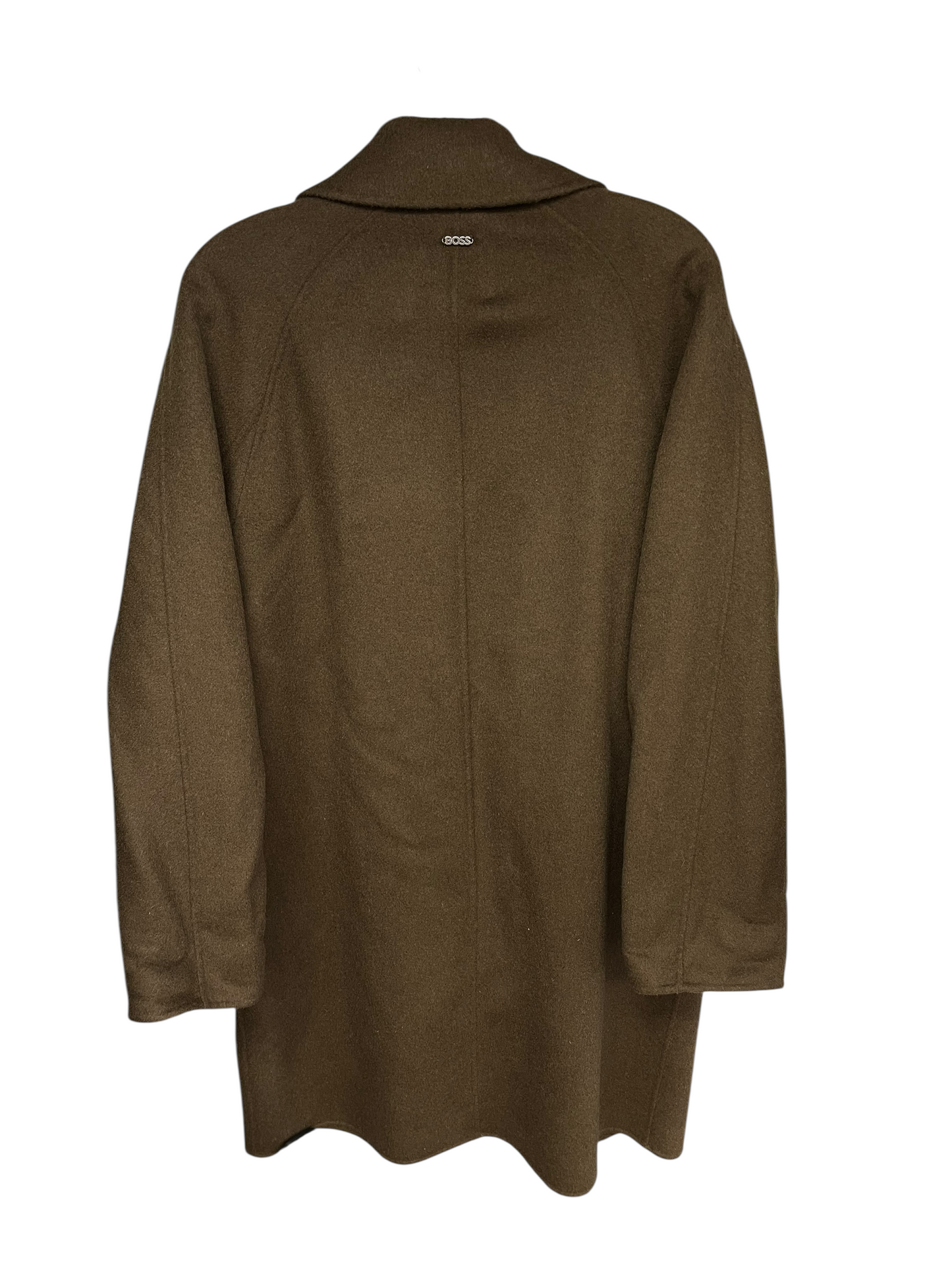 COAT TRENCH COAT by HUGO BOSS In BROWN, Size: 4