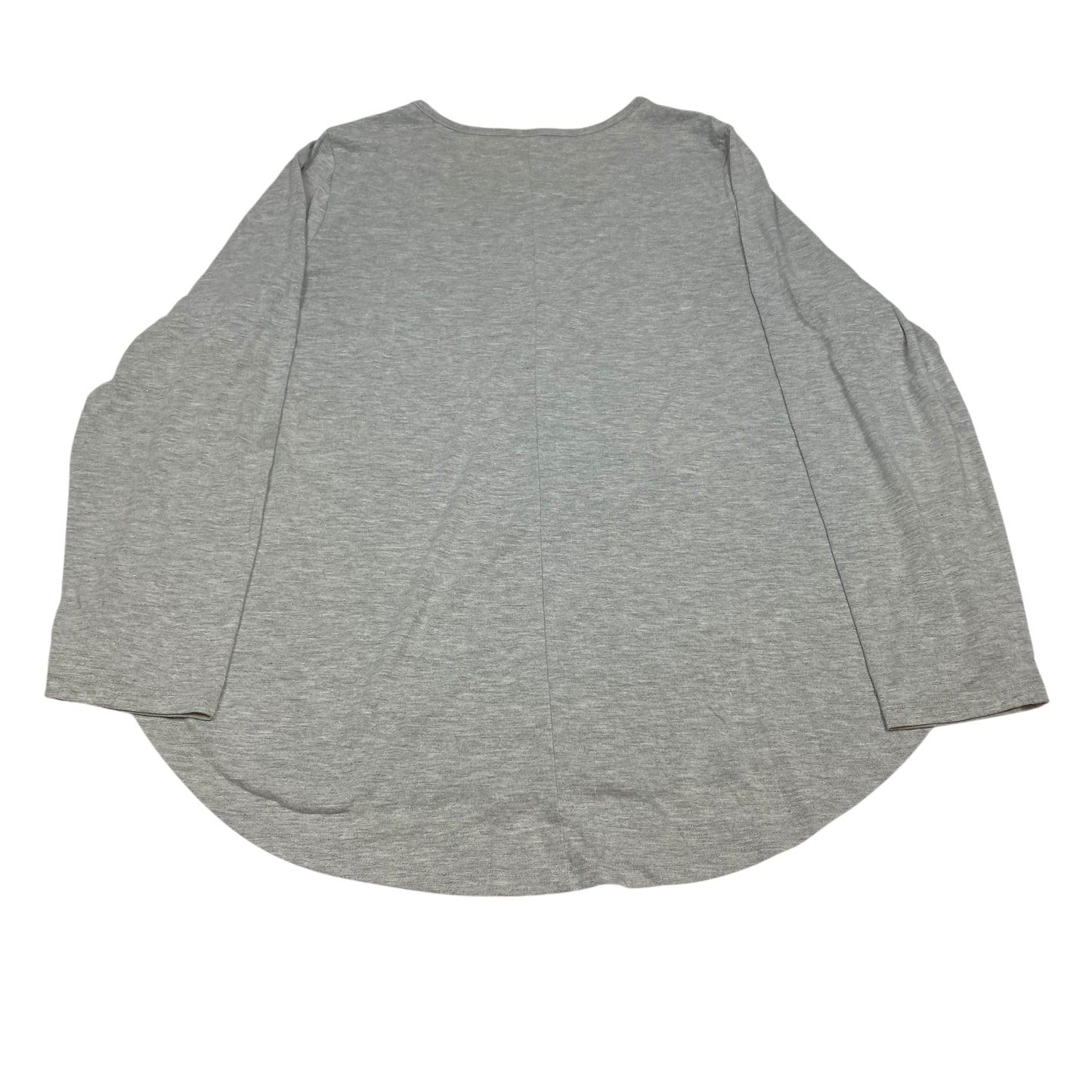 Top Ls By Lane Bryant In Grey, Size:1X
