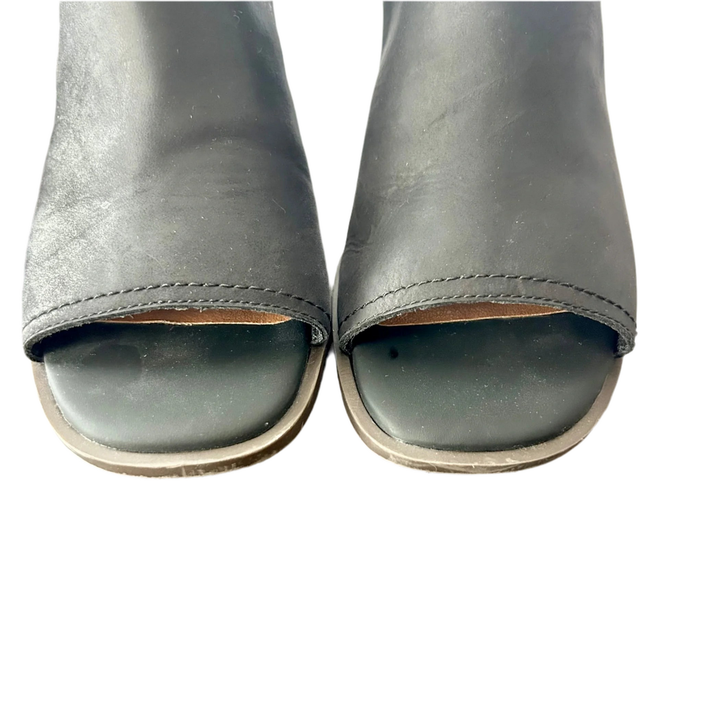 Boots Ankle Heels By Lucky Brand In Black, Size: 8.5