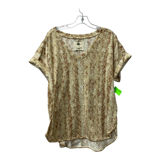 Top Ss By Cupio In Tan, Size:Xl
