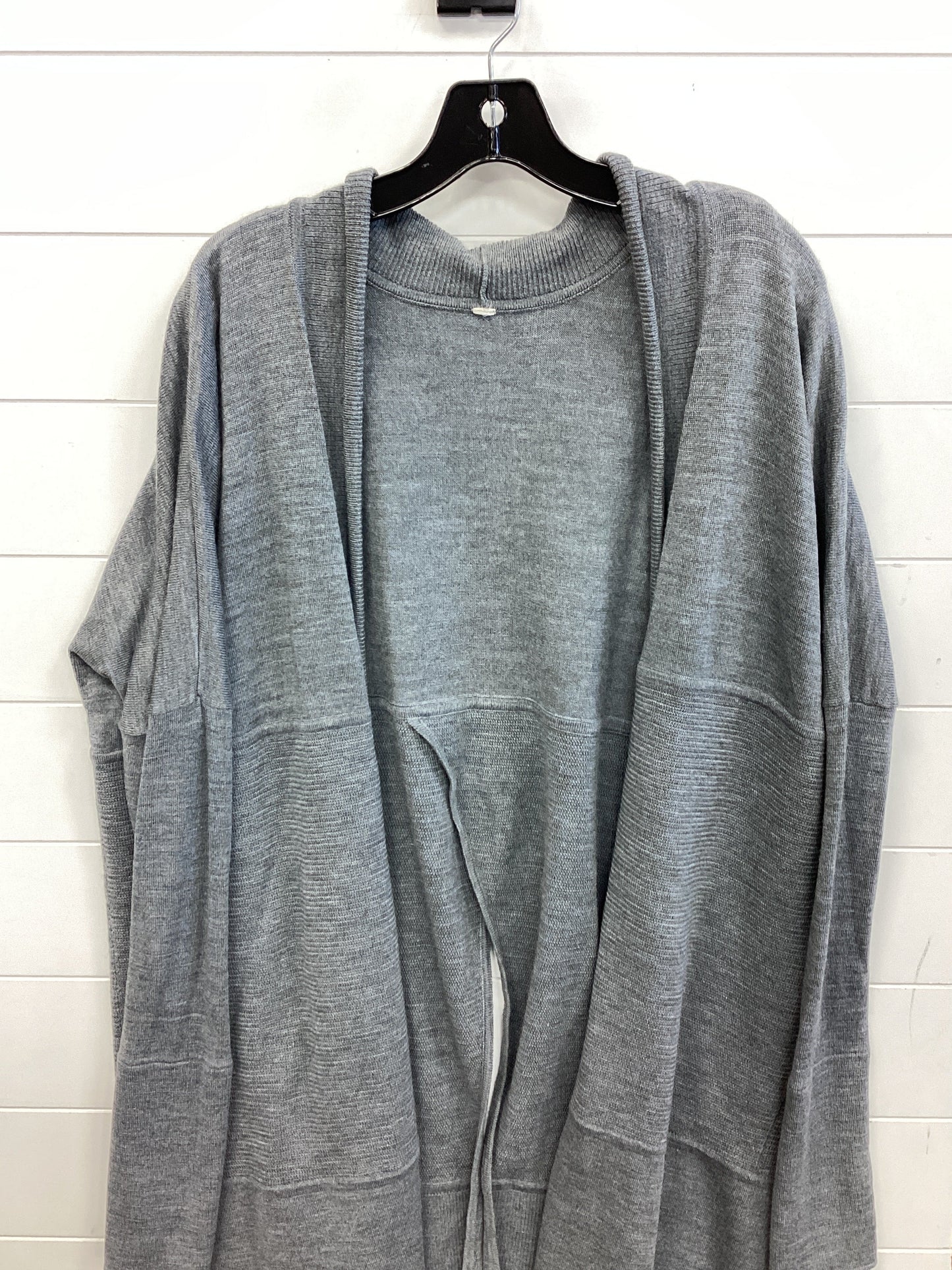 Sweater Cardigan By Lululemon In Grey, Size:M