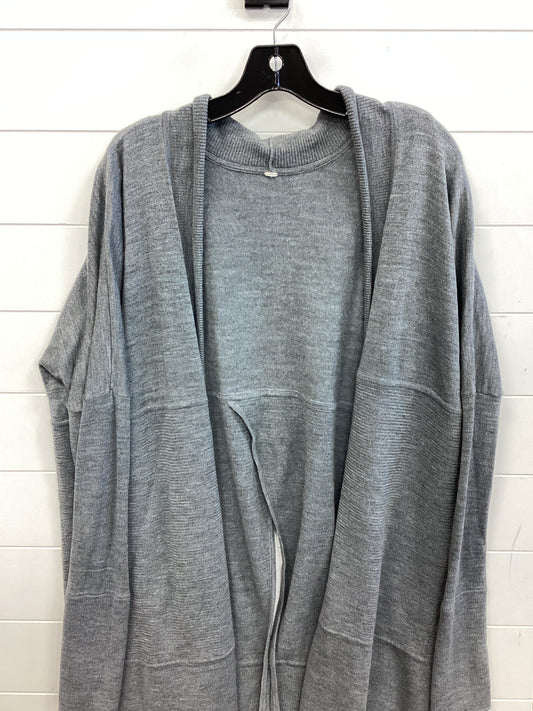 Sweater Cardigan By Lululemon In Grey, Size:M