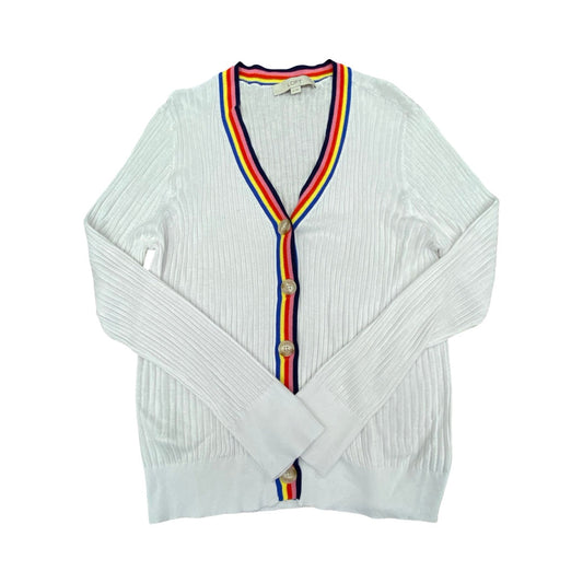 Sweater Cardigan By Loft In Multi, Size:Xl