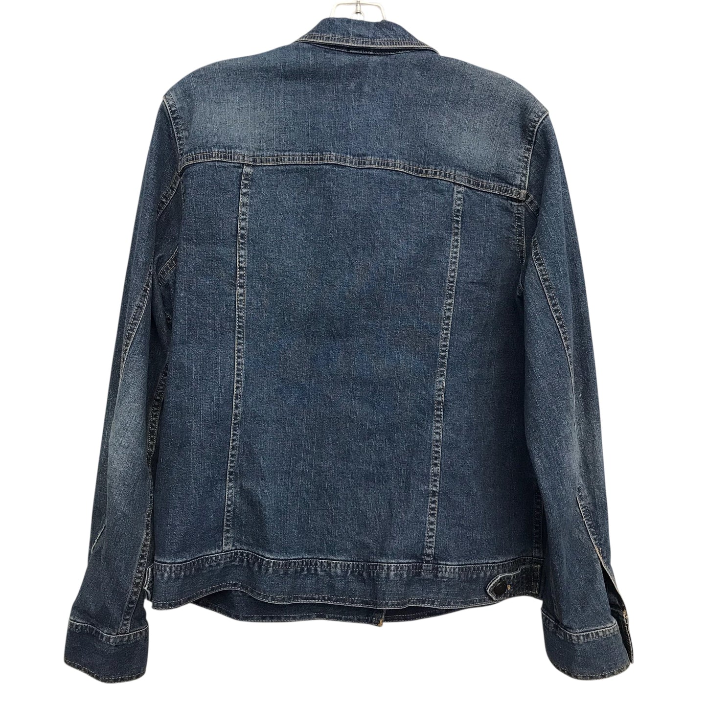 Jacket Other By Eddie Bauer In Blue Denim, Size:L