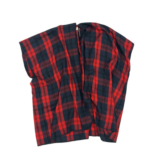 Shawl By Loft In Blue & Red, Size:Osfm