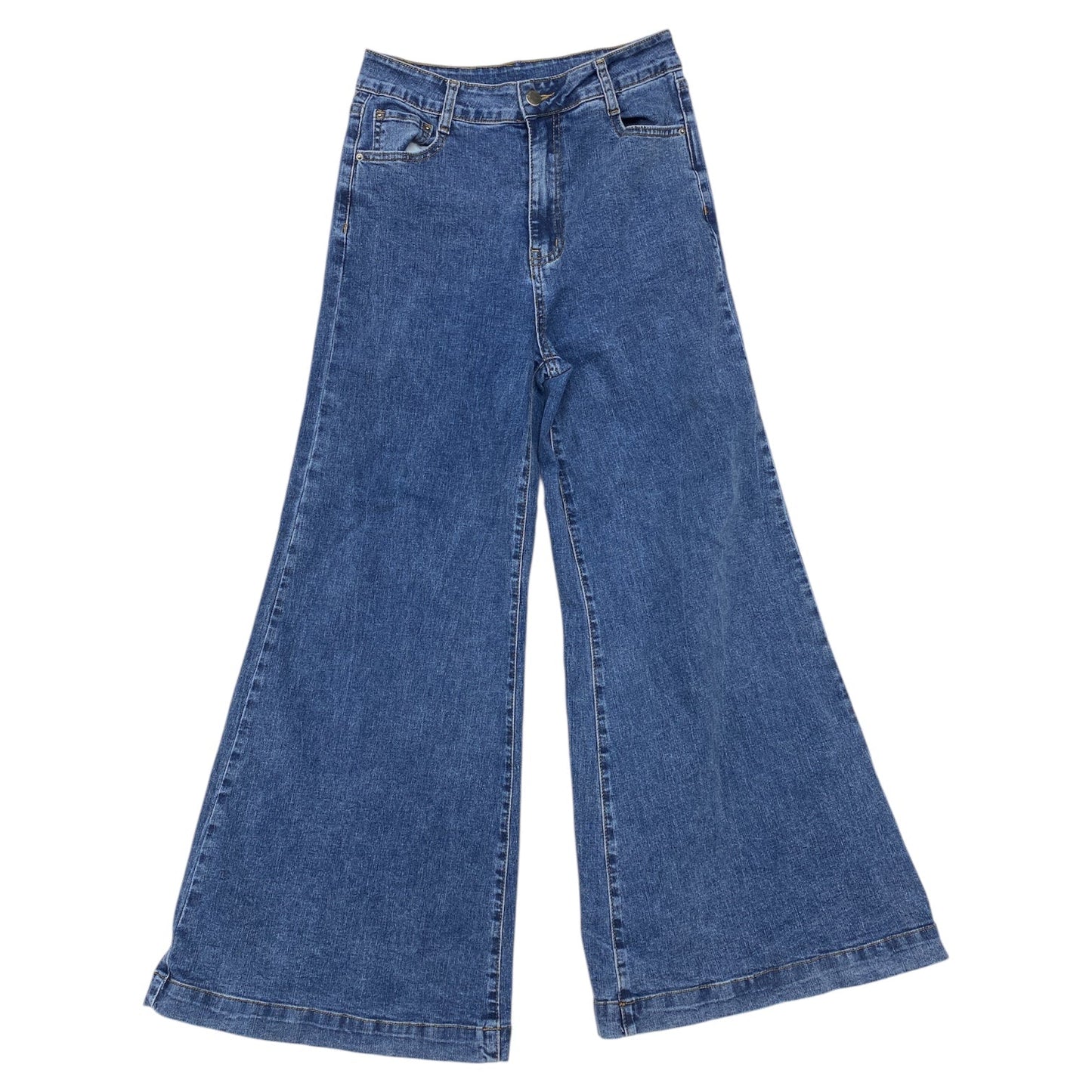 Jeans Wide Leg By Cider In Blue, Size:2