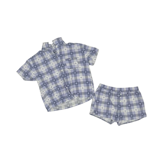 Pajamas 2Pc By Clothes Mentor In Blue, Size:M