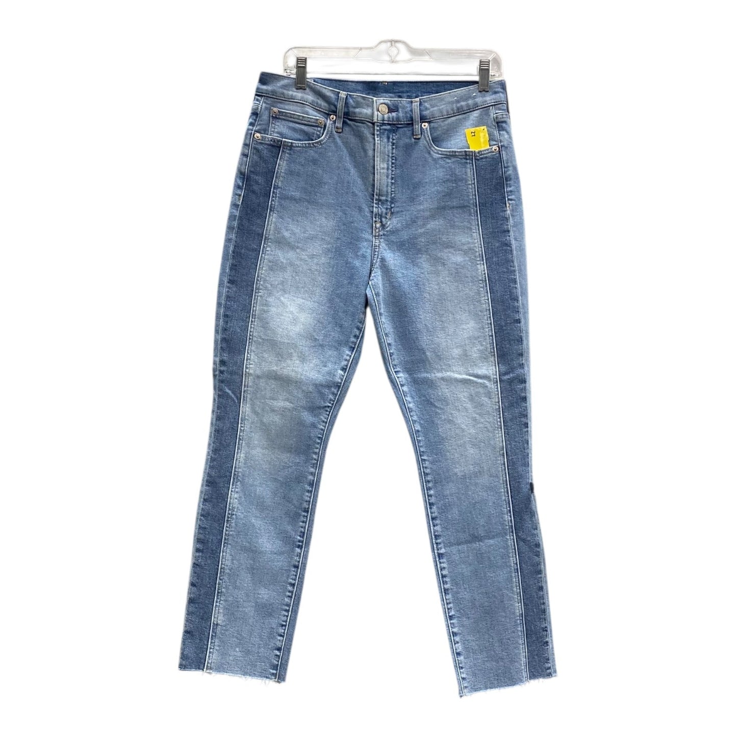 Jeans Straight By Gap In Blue Denim, Size:12