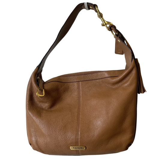 Handbag Designer By Coach In Brown, Size:Medium