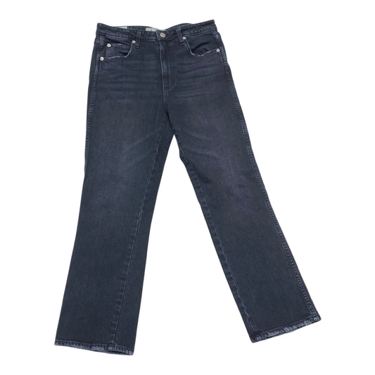 Jeans Cropped By Amo In Grey Denim, Size:10