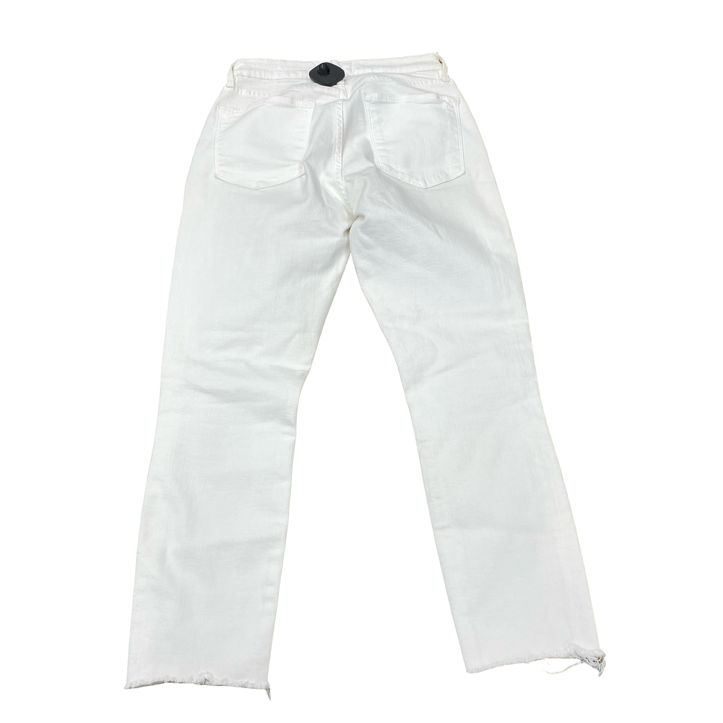 Jeans Skinny By Frame In White, Size:2