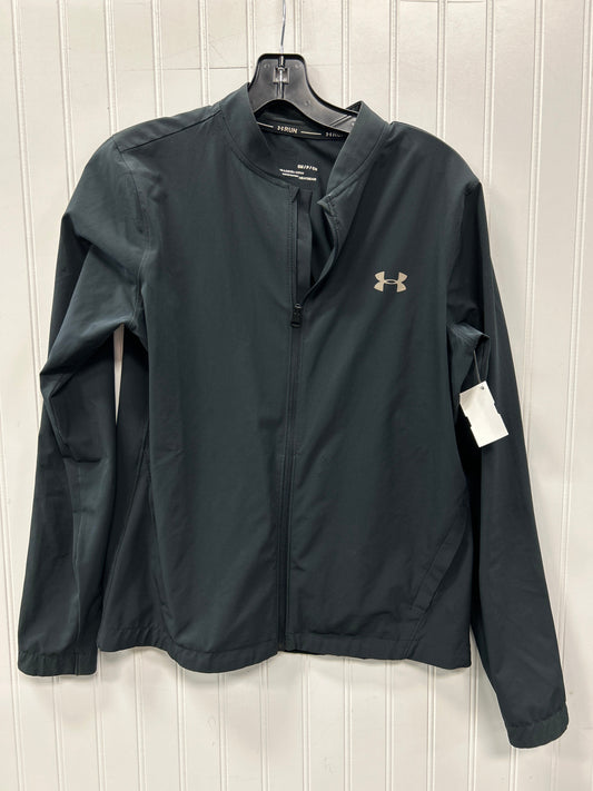 Athletic Top Ls Crewneck By Under Armour In Black, Size:S