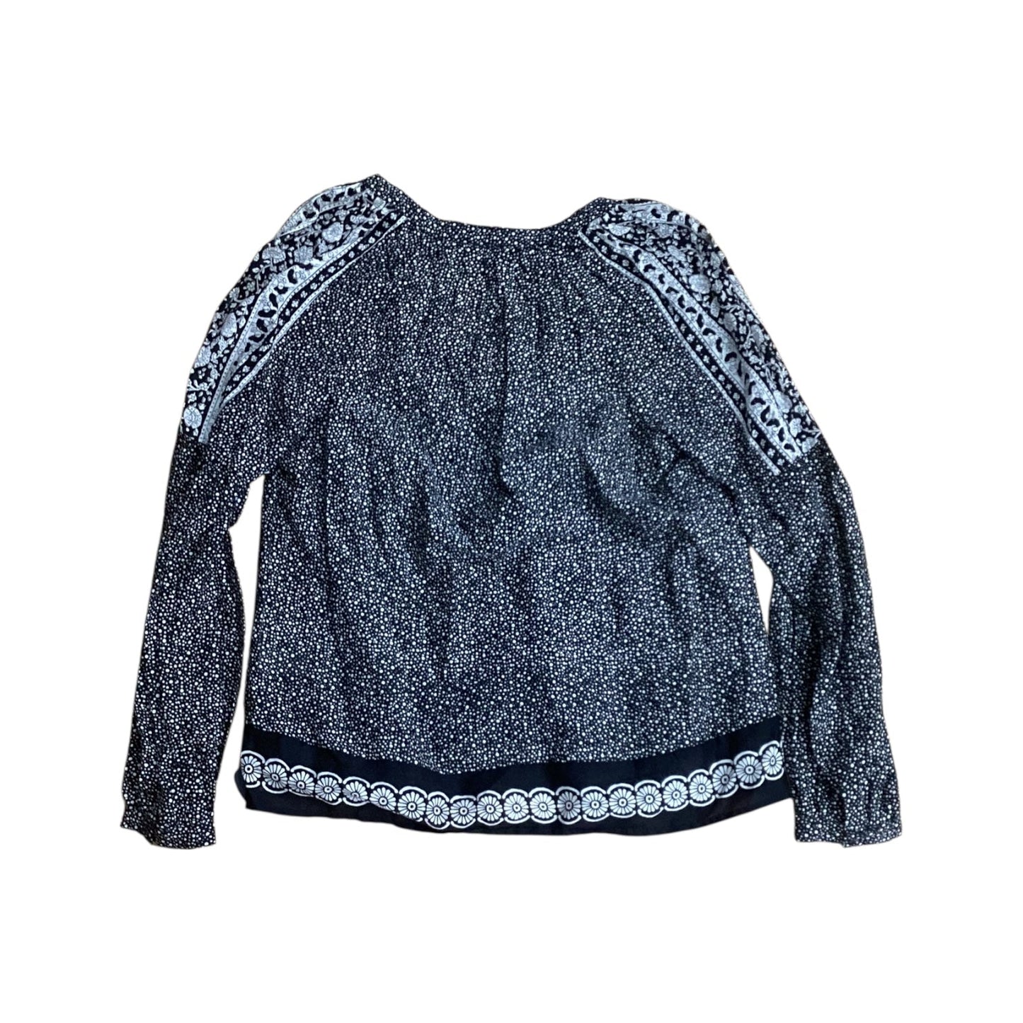 Top Ls By Lucky Brand In Black & Tan, Size:S