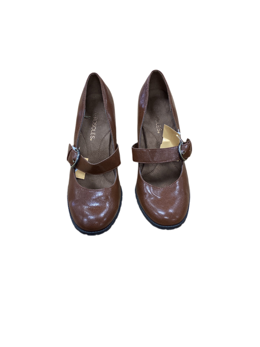 Shoes Heels Kitten By Aerosoles In Brown, Size:7.5