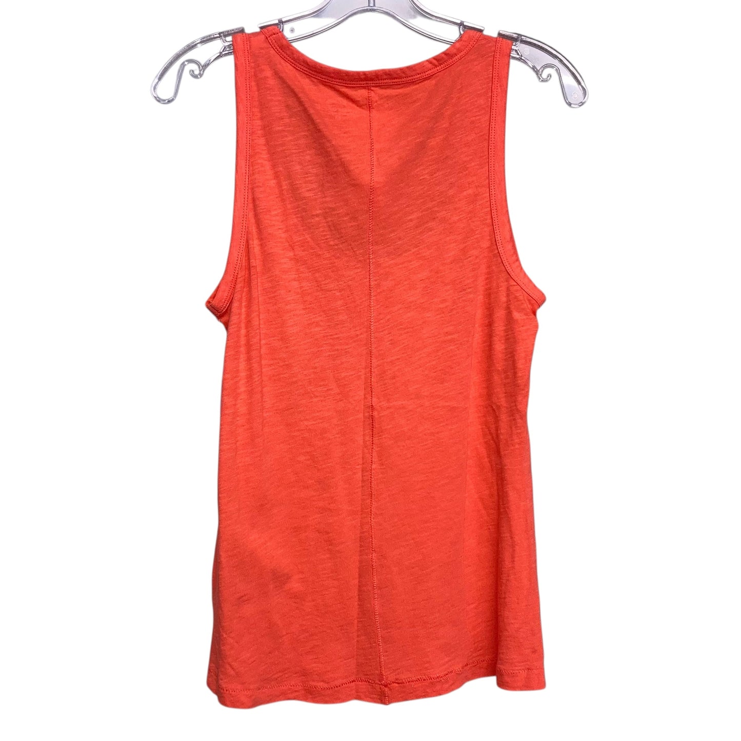 Top Sleeveless Basic By J. Crew In Orange, Size:Xs