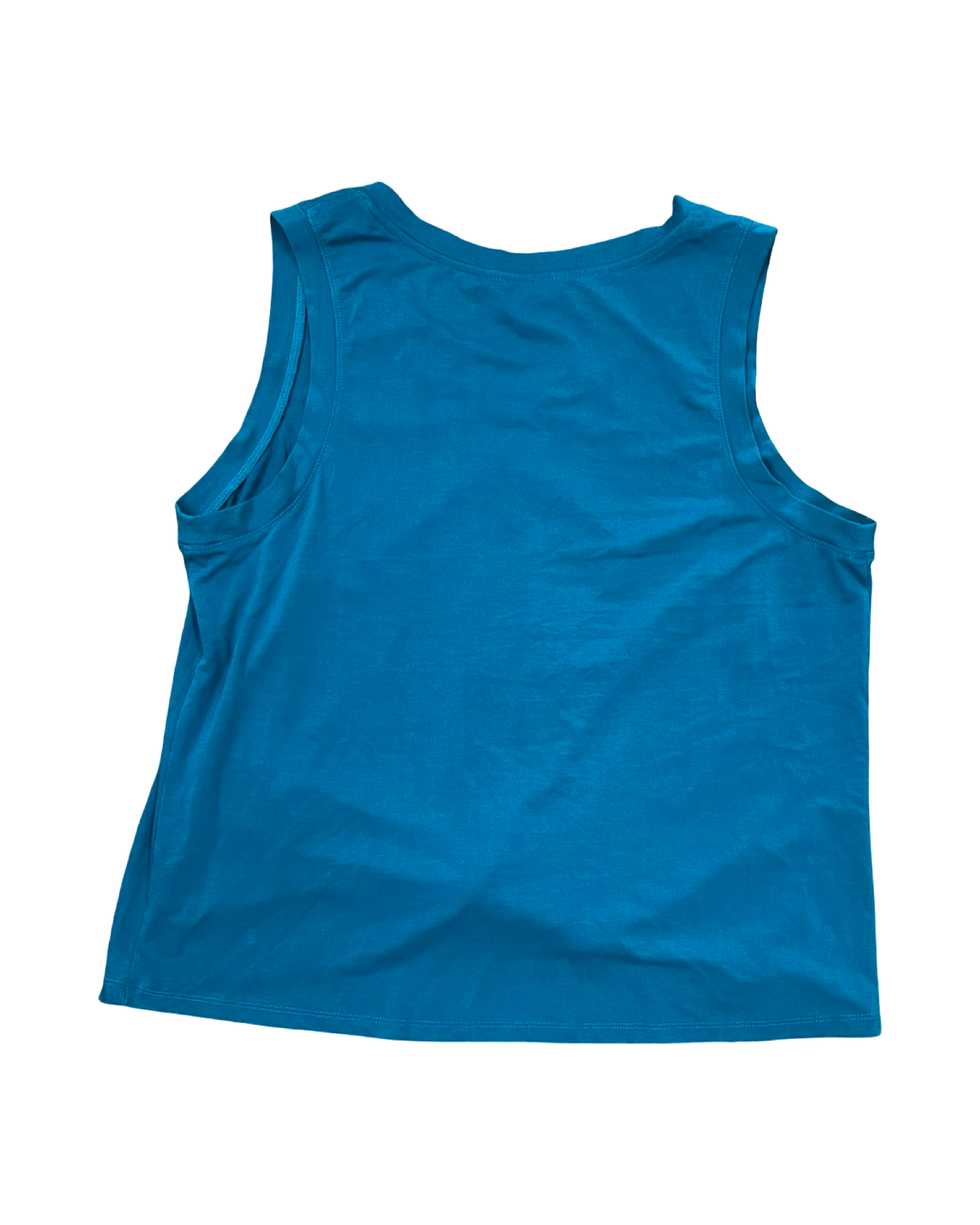 Top Sleeveless By Time And Tru In Teal, Size:Xl