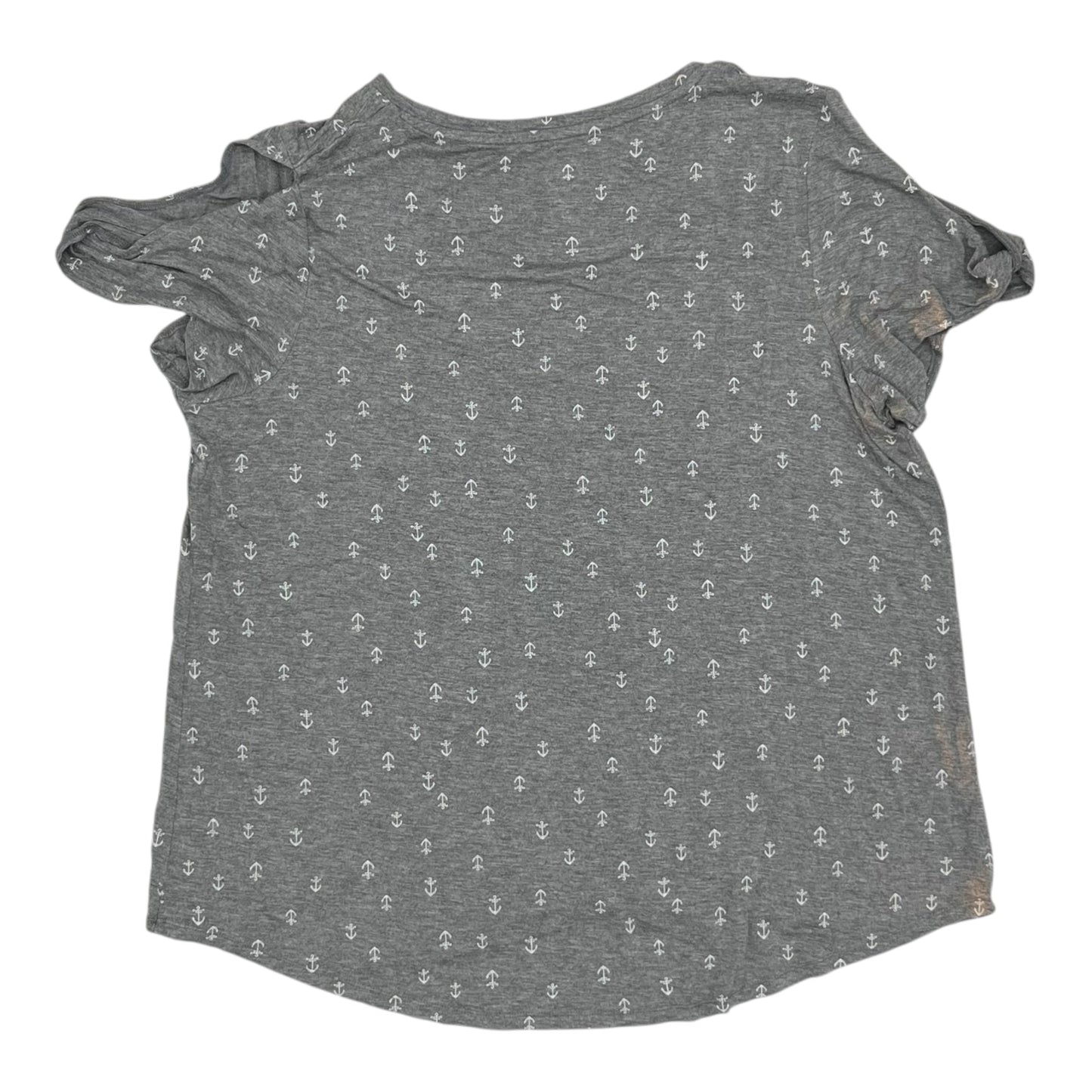 Top Ss By Maurices In Grey, Size:3X