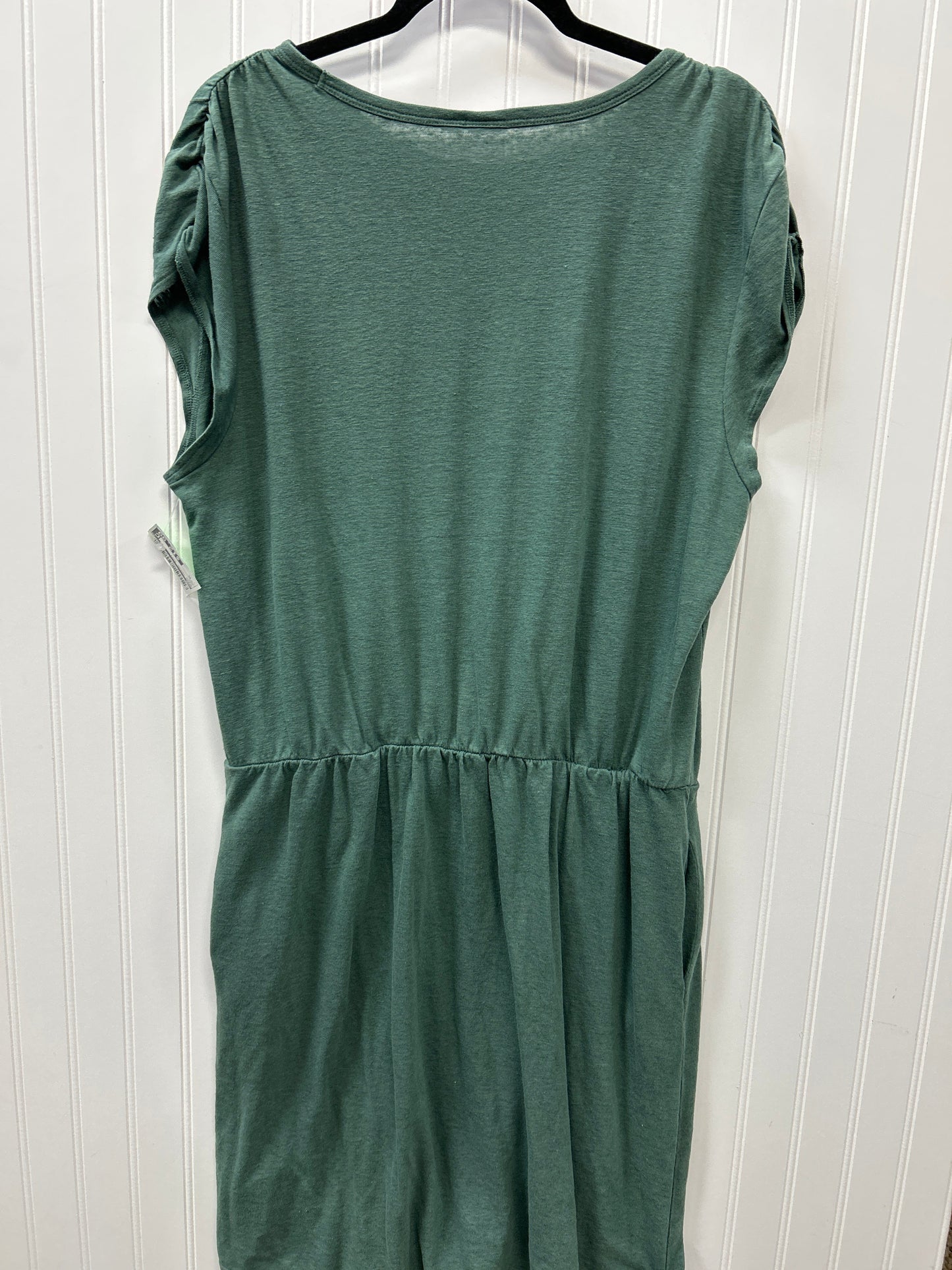 Dress Casual Midi By Gap In Green, Size:Xl