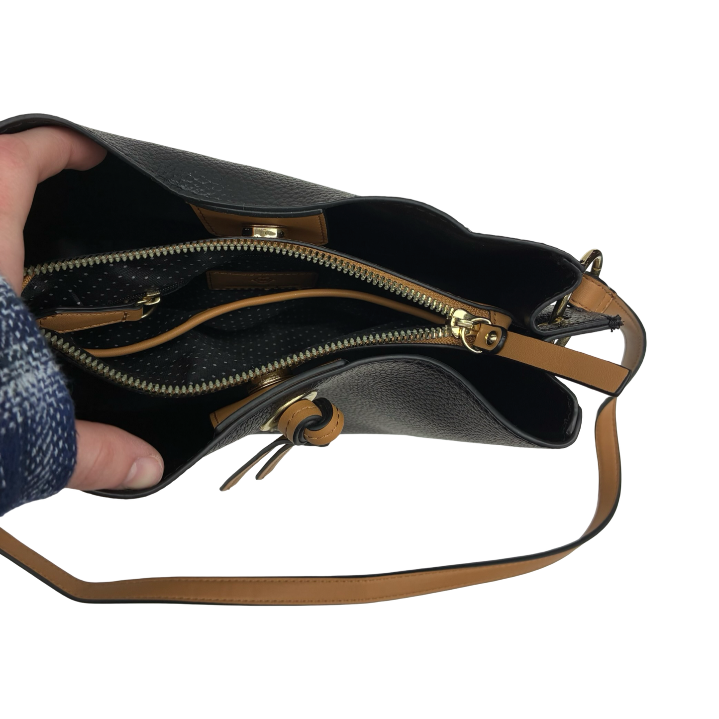Crossbody By Nanette By Nanette Lepore In Black & Brown, Size:Medium
