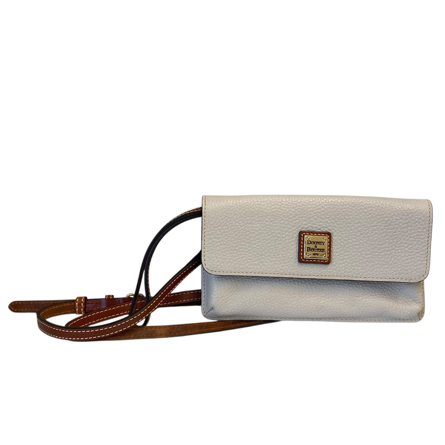 Wristlet Designer By Dooney And Bourke In Beige, Size:Large