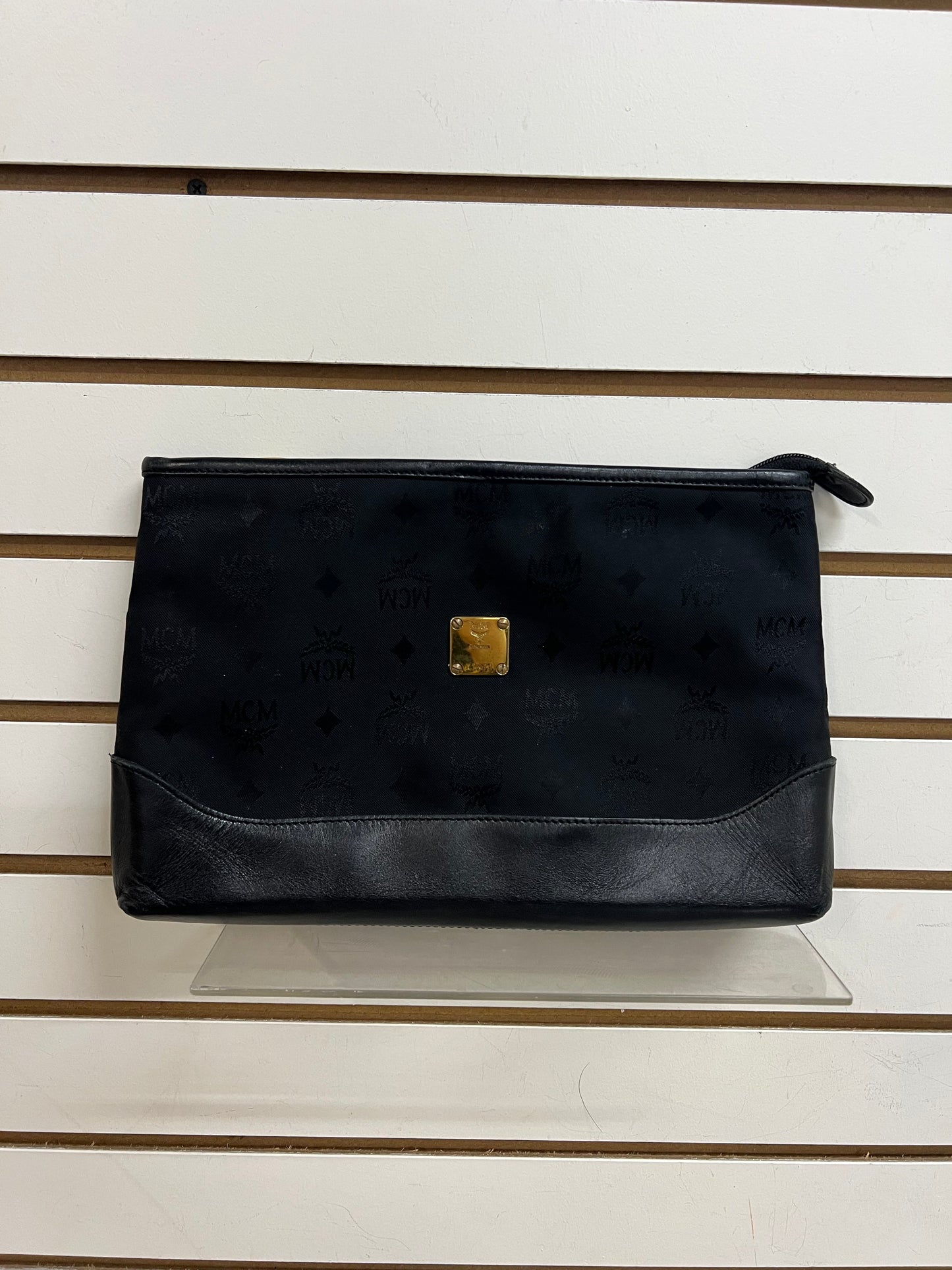 Clutch Luxury Designer By Mcm, Size: Medium