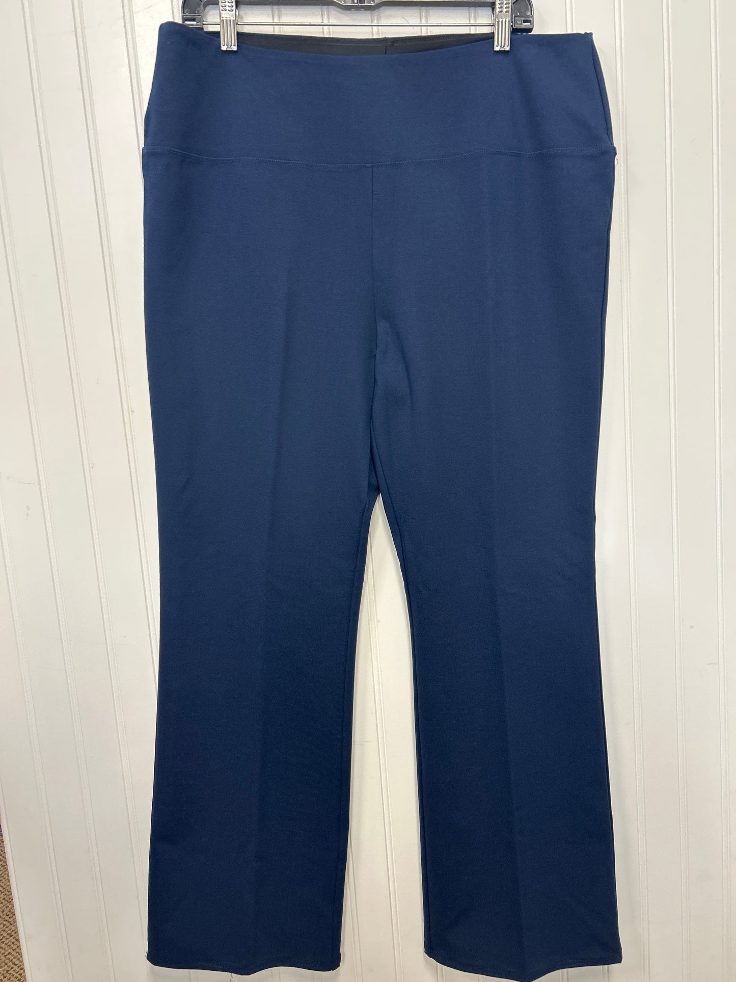 Pants Dress By Liz Claiborne In Navy, Size:1X