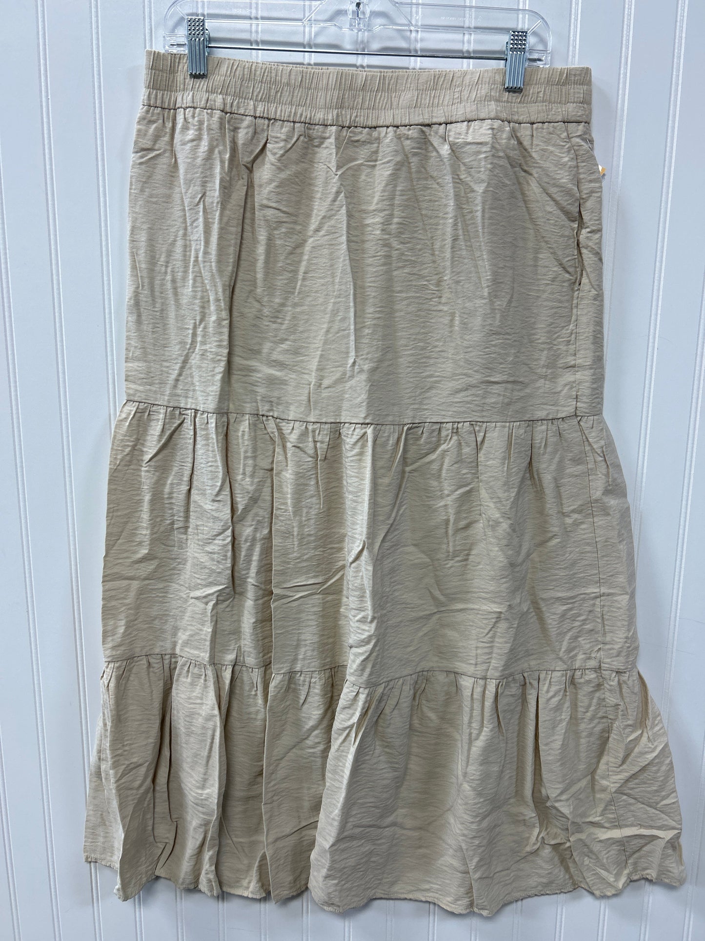 Skirt Maxi By Jules & Leopold In Cream, Size:L