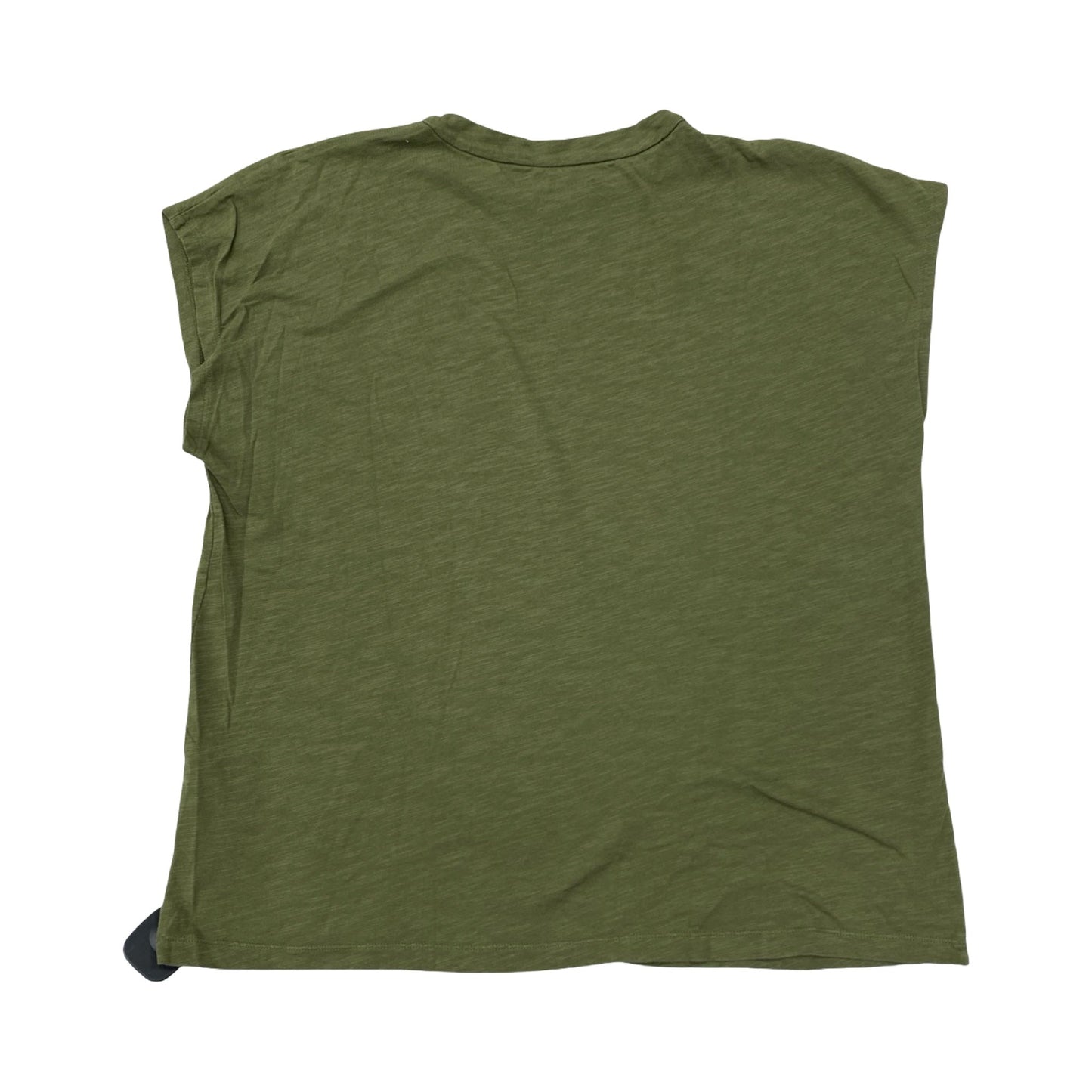 Top Sleeveless Designer By Eileen Fisher In Green, Size:Xs