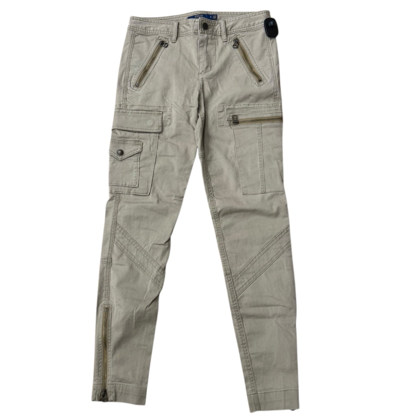 Pants Cargo & Utility By Ralph Lauren In Tan, Size:4