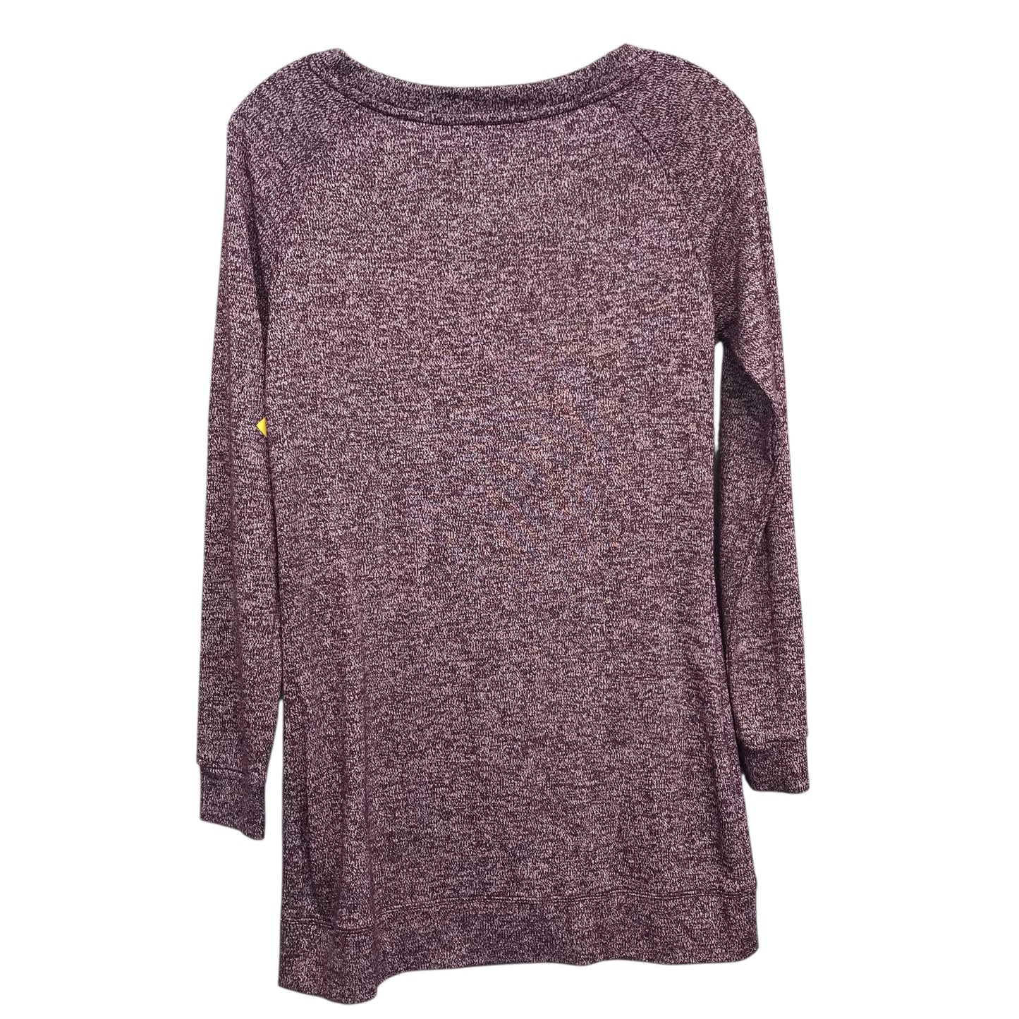 Athletic Top Ls Crewneck By Athleta In Maroon, Size:Xs
