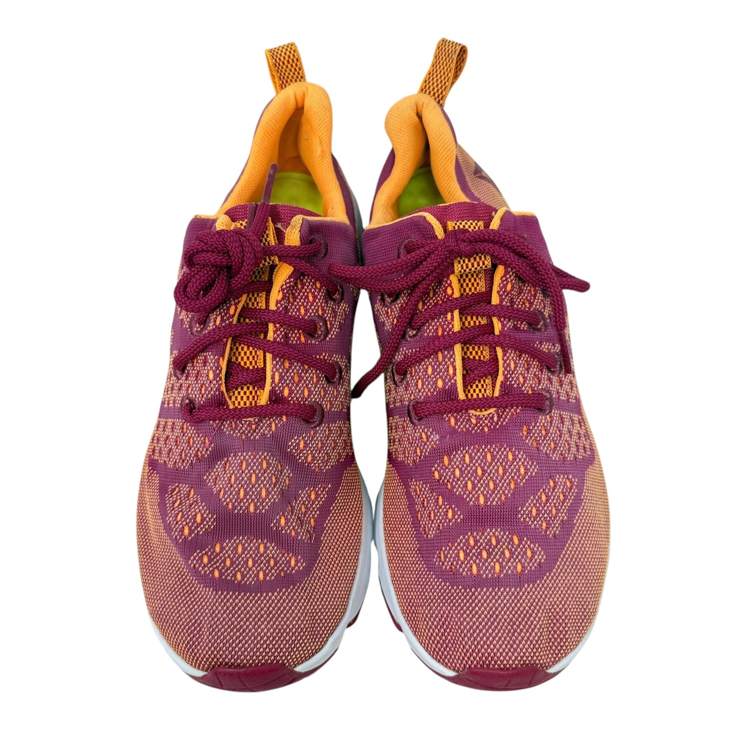 Cloudride LS DMX Walking Shoes By Reebok In Orange & Pink, Size: 9.5