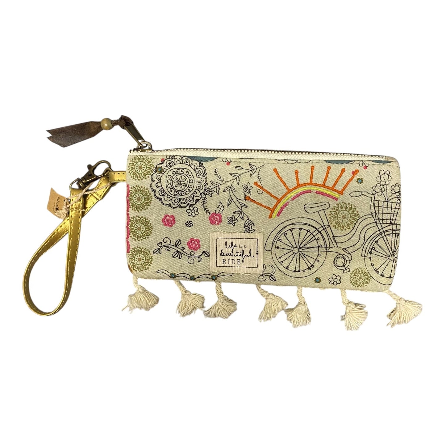 Wristlet By Natural Life In Tan, Size:Medium