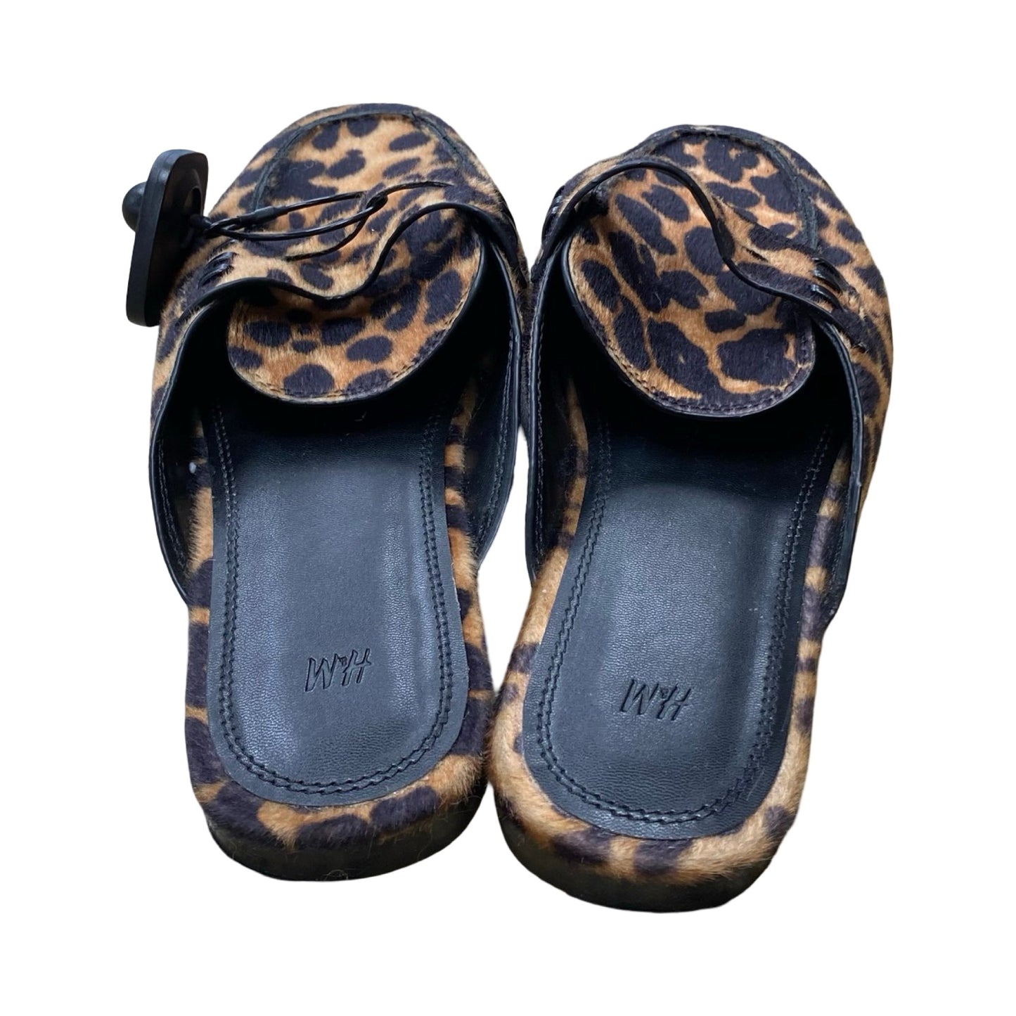 Shoes Flats By H&M In Animal Print, Size:6.5