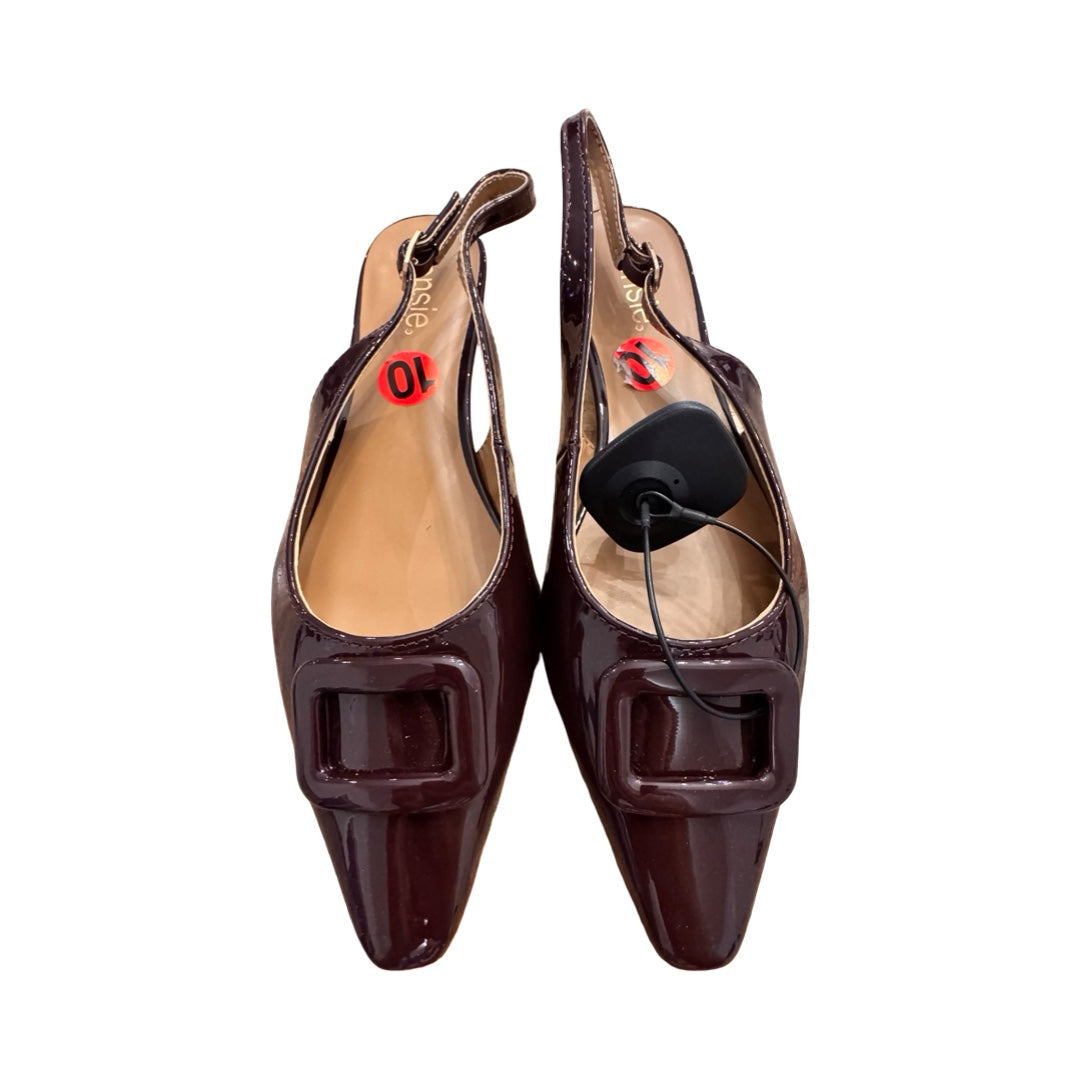 Shoes Flats By Kensie In Maroon, Size:10