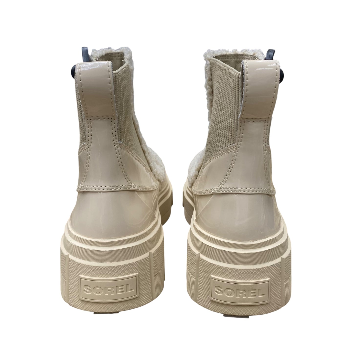 Boots Ankle Flats By Sorel In Cream, Size:10