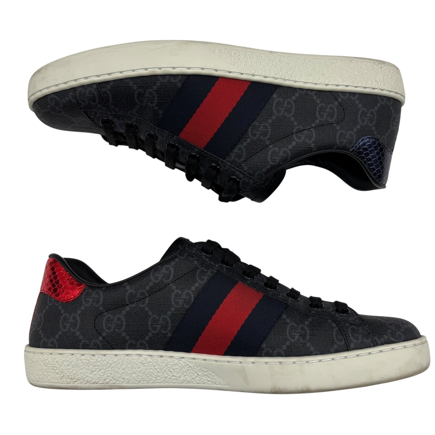 SHOES LUXURY DESIGNER by GUCCI In NAVY, Size: 10