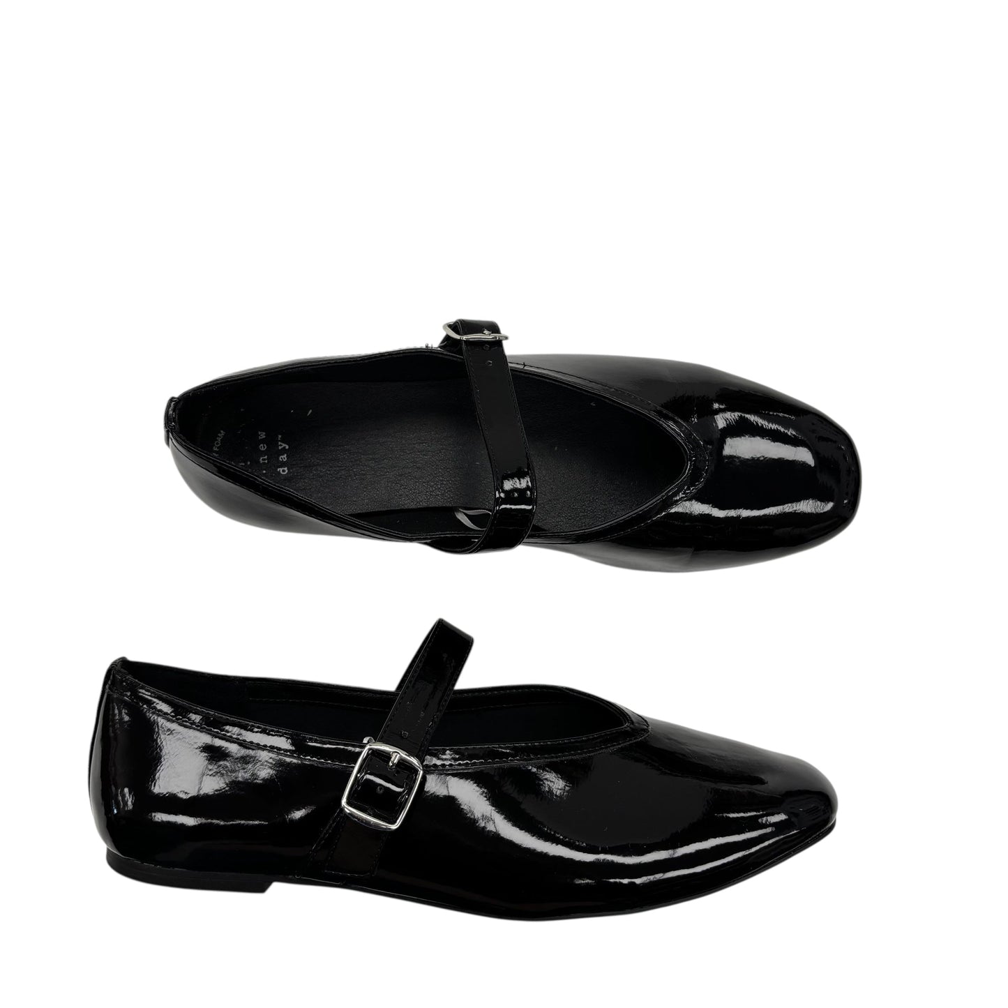 Shoes Flats By A New Day In Black, Size:11