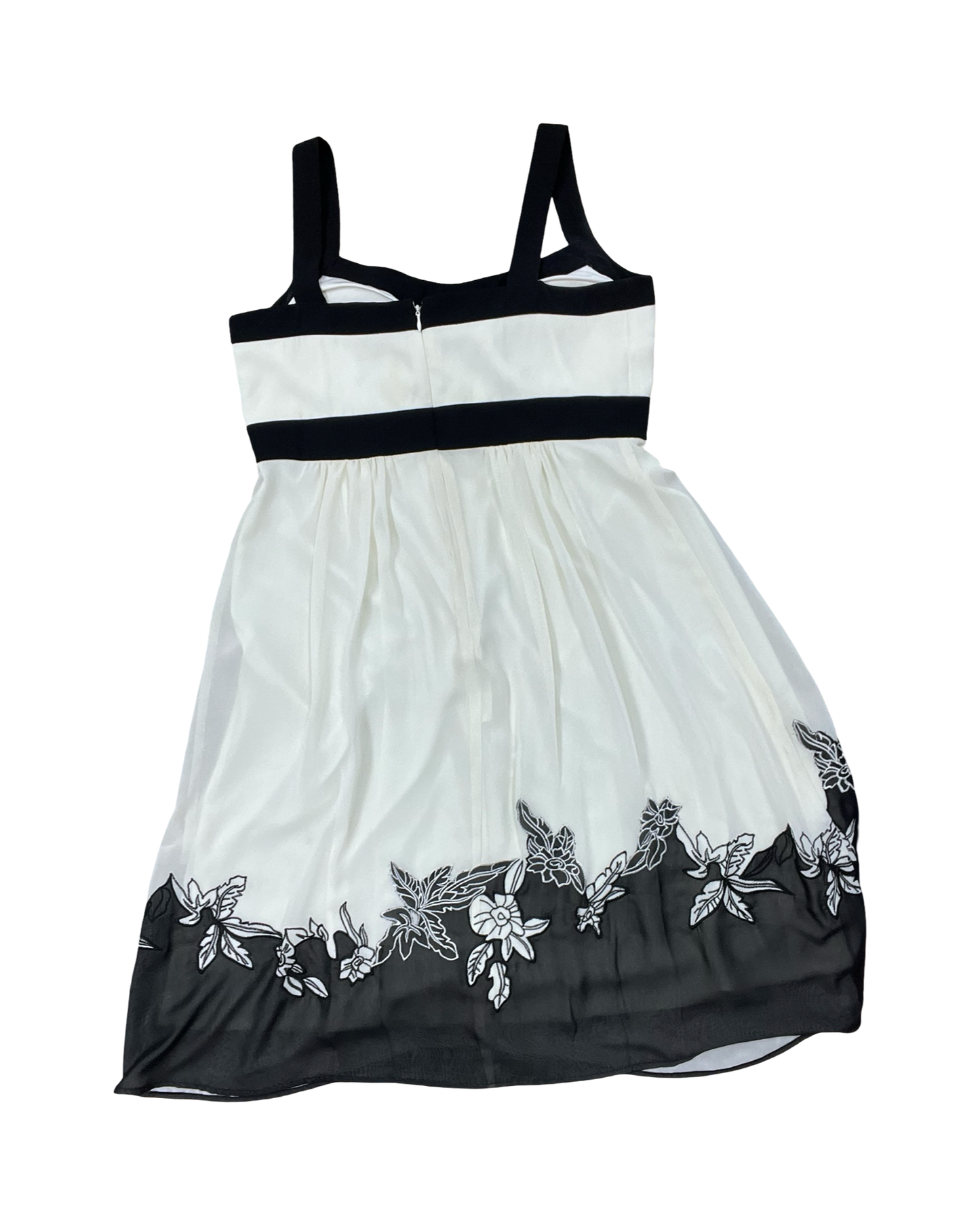 Dress Party Midi By Sl Fashions In Black & Cream, Size:L