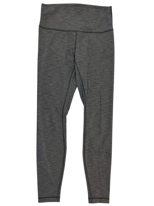 Athletic Leggings By Lululemon In Grey, Size:M