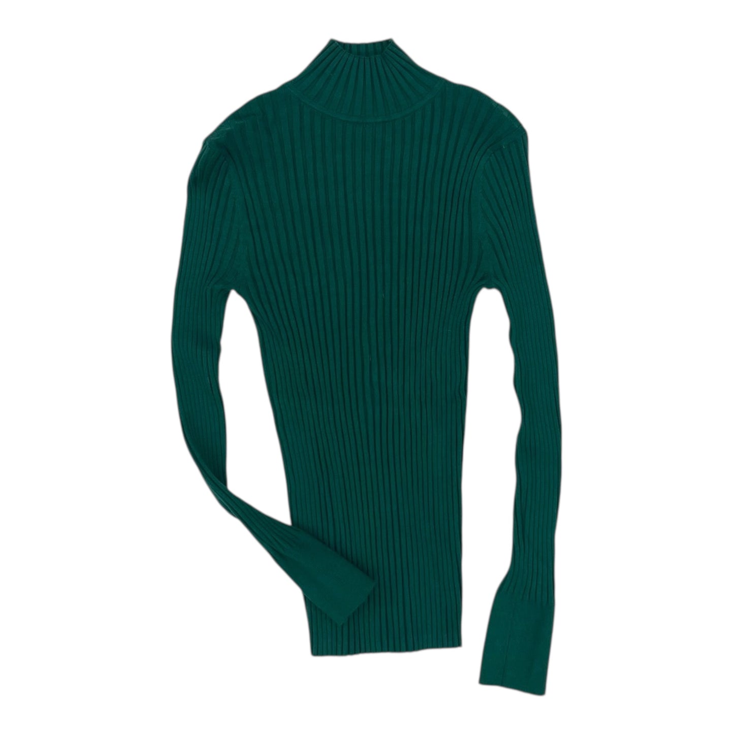 Top Ls Basic By Loft In Green, Size:S