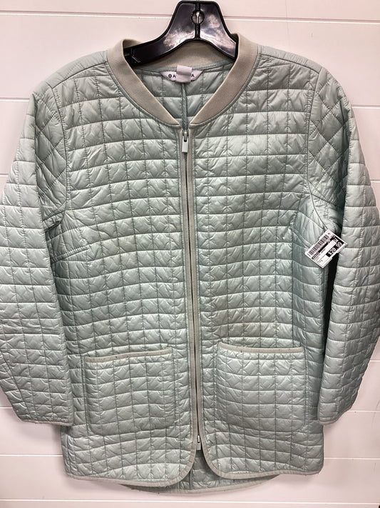 Athletic Jacket By Athleta In Green, Size:S