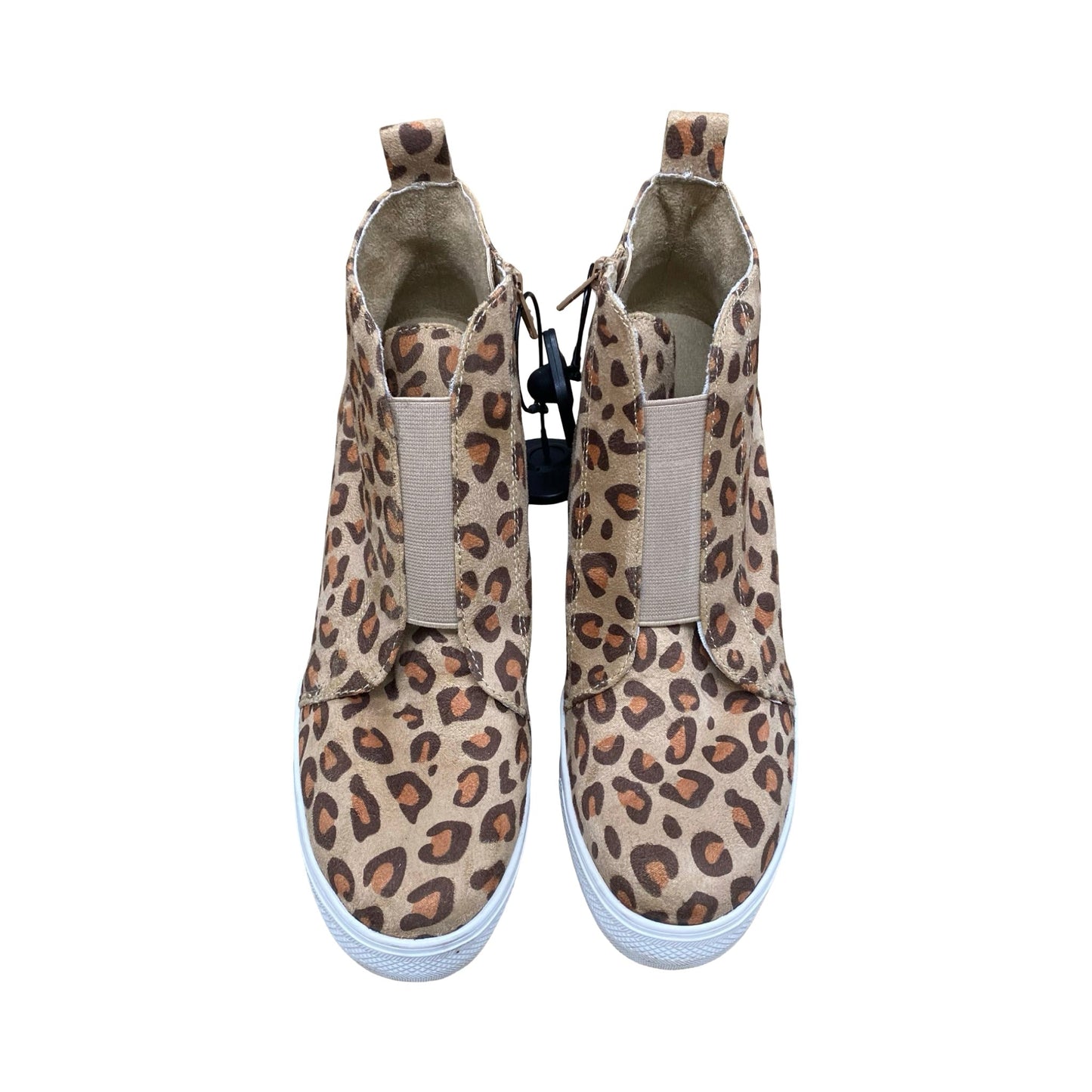 Shoes Heels Wedge By Serra In Animal Print, Size:9