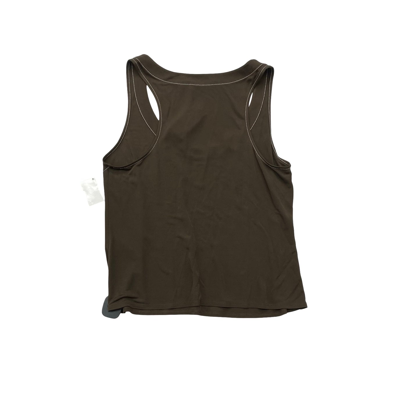 Top Sleeveless Designer By Tory Burch In Brown, Size:L