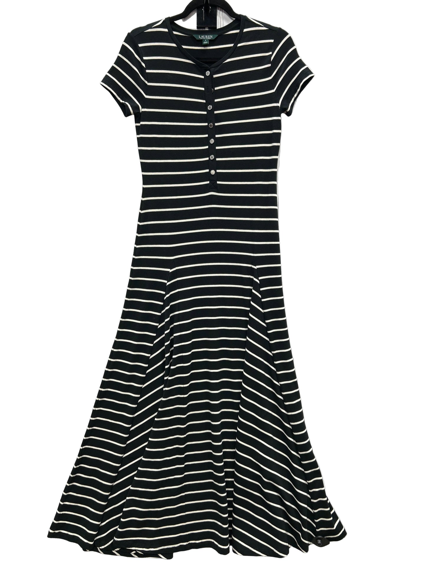 Dress Casual Maxi By Ralph Lauren In Black, Size:S