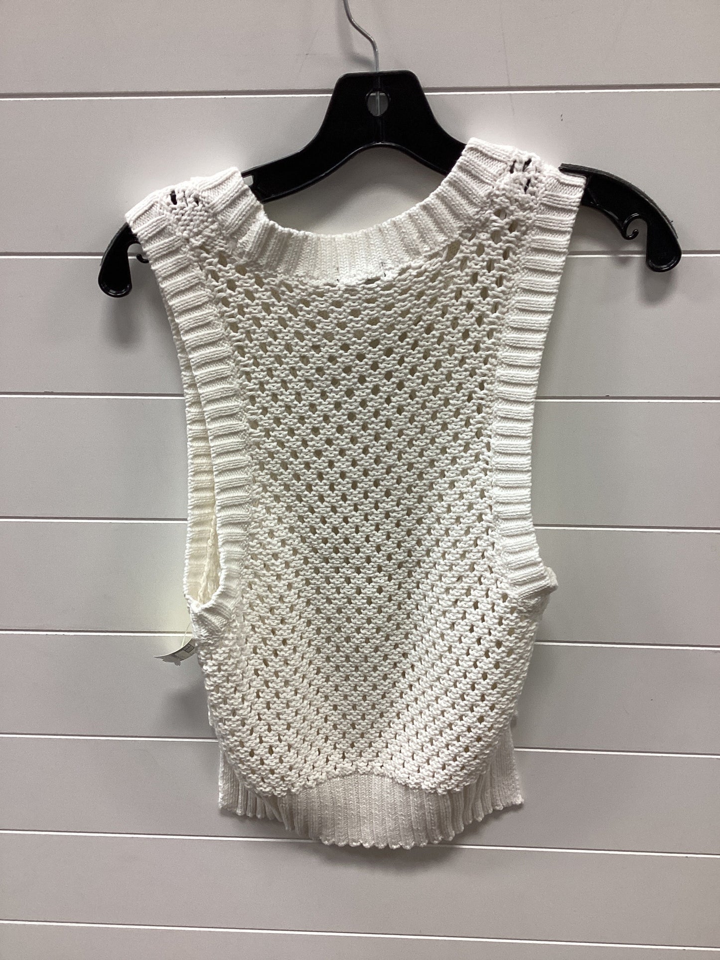 Top Sleeveless By Cmc In Cream, Size:M