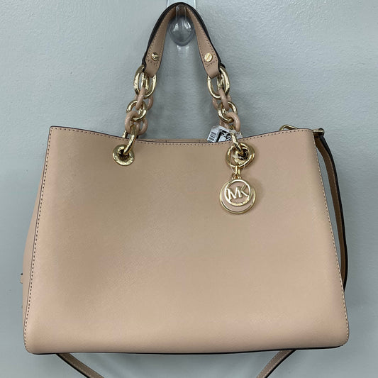 Handbag Designer By Michael Kors In Tan, Size:Medium